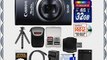 Canon PowerShot Elph 340 HS Wi-Fi Digital Camera (Black) with 32GB Card   Case   Battery/Charger