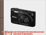 Nikon COOLPIX S6800 16 MP Wi-Fi CMOS Digital Camera with 12x Zoom NIKKOR Lens and 1080p HD