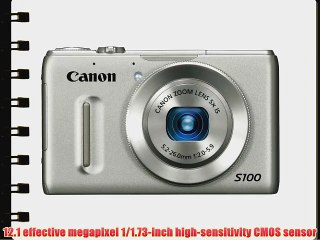 Canon PowerShot S100 12.1 MP Digital Camera with 5x Wide Angle Optical Image Stabilized Zoom