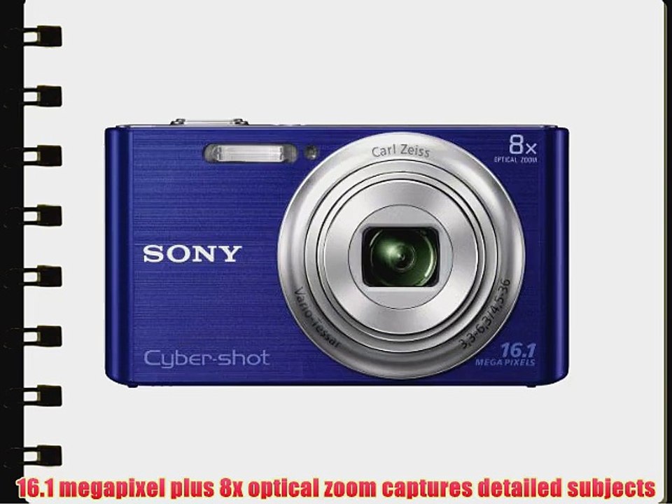 Sony DSC-W730/L 16.1 MP Digital Camera with 2.7-Inch LCD (Blue)