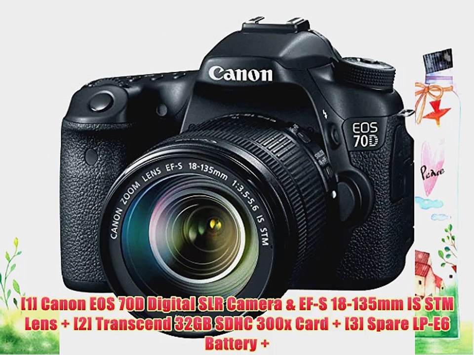 Canon EOS 70D Digital SLR Camera