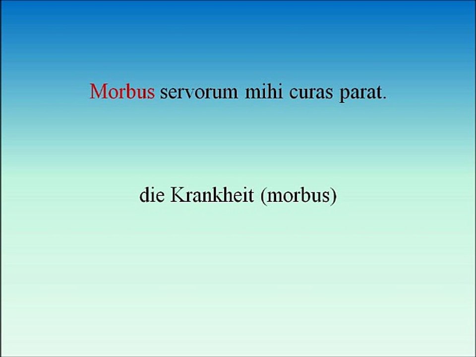 11 Lateinvokabeln I-K11