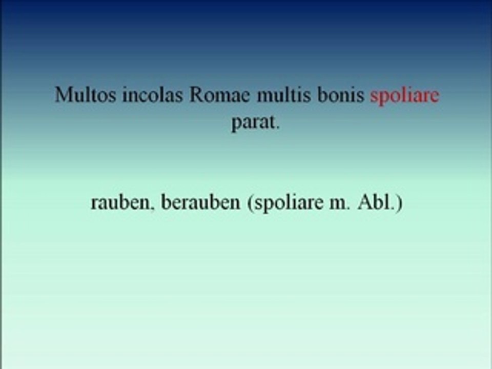 21 Lateinvokabeln I-K22