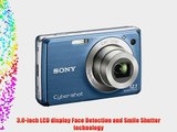 Sony Cyber-shot DSC-W230 12 MP Digital Camera with 4x Optical Zoom and Super Steady Shot Image