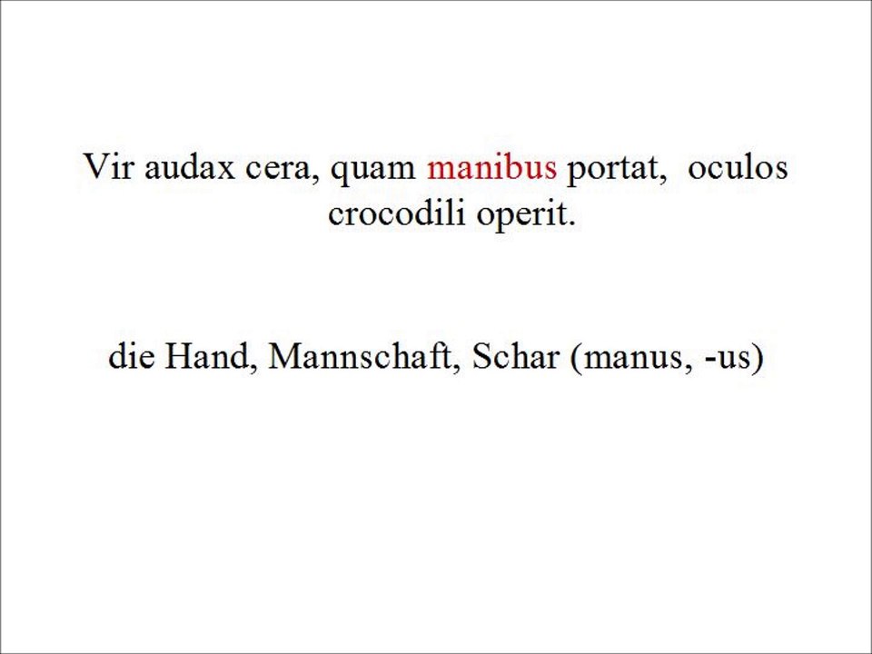 Lateinvokabeln II-K4a