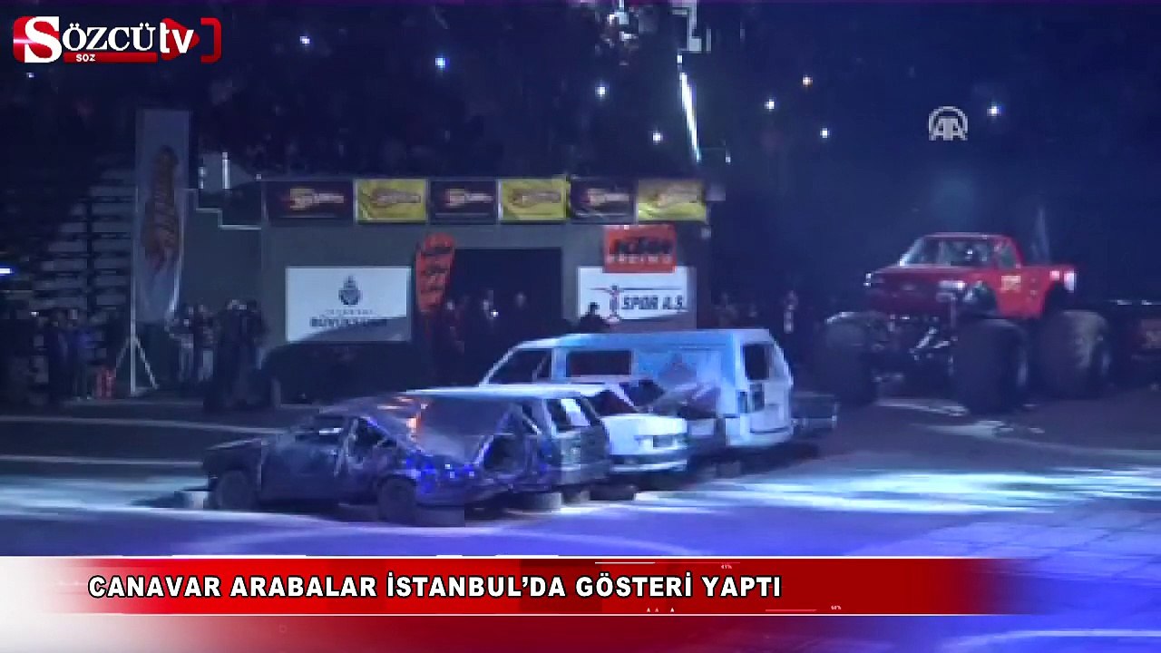 Canavar Arabalar İstanbul'da!