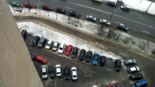 МегаФон Login+ (plus), тест камеры - Вид из окна (FullHD)