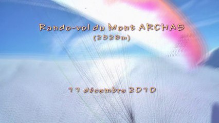 Rando-vol du Mont Archas