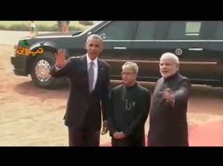 Obama in India Republic Day Tezabi Totay 2015