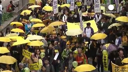 El descontento vuelve a salir a las calles de Hong Kong