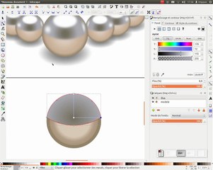 Tuto inkscape : Collier de perles