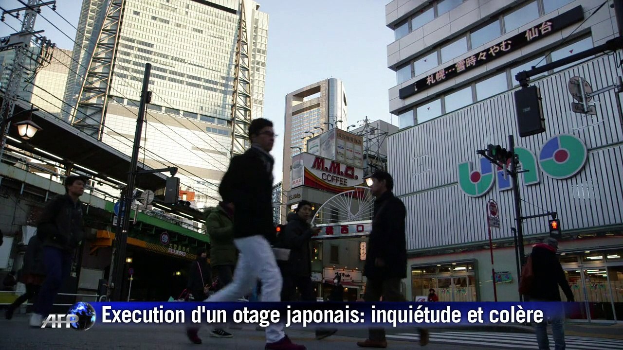 Exécution d'un otage japonais: les Japonais inq...