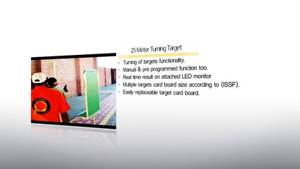 25 meter turning target