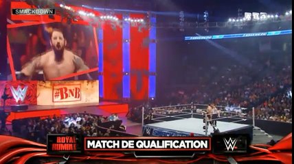 AB1 SMACKDOWN DOLPH ZIGGLER VS BNB MATCH DE QUALIFICATION
