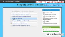 e-PDF To Word Converter Key Gen (e-pdf to word converter 2.01)