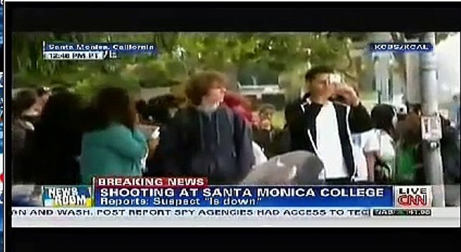 Santa Monica College Shooting Gunman Down Arrested Shots Fired 3 Victims