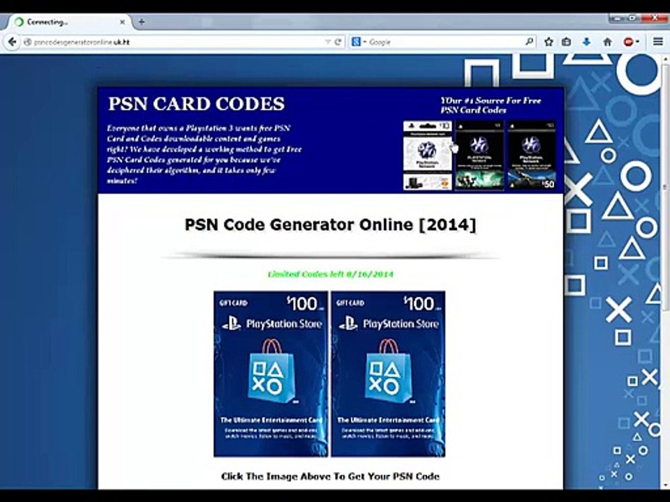 PSN Code Generator Online _ FREE-_-