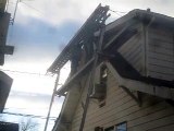 Removing Sagging NJ Roof Overhang 973-487-3704-Damaged Eaves Replacement  & repair-paterson nj roofing-passaic county roofing contractor-replace-removal-repair job-installation-brackets-new overhang construction-new jersey roof companies