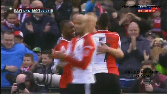 Feyenoord 2 - 1 Den Haag - Eredivisie - Highlights - 01.02.2015