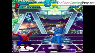 Spider-Man VS Quicksilver In A DC VS Marvel MUGEN Edition Match / Battle / Fight