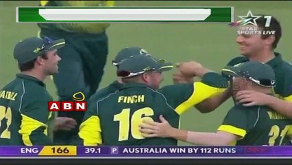 Australia beats England by 112 runs in tri-series final (01 - 02 - 2015)