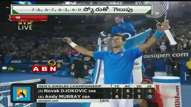 Novak Djokovic beats Andy Murray in Australian Open men's final (01 - 02 - 2015)