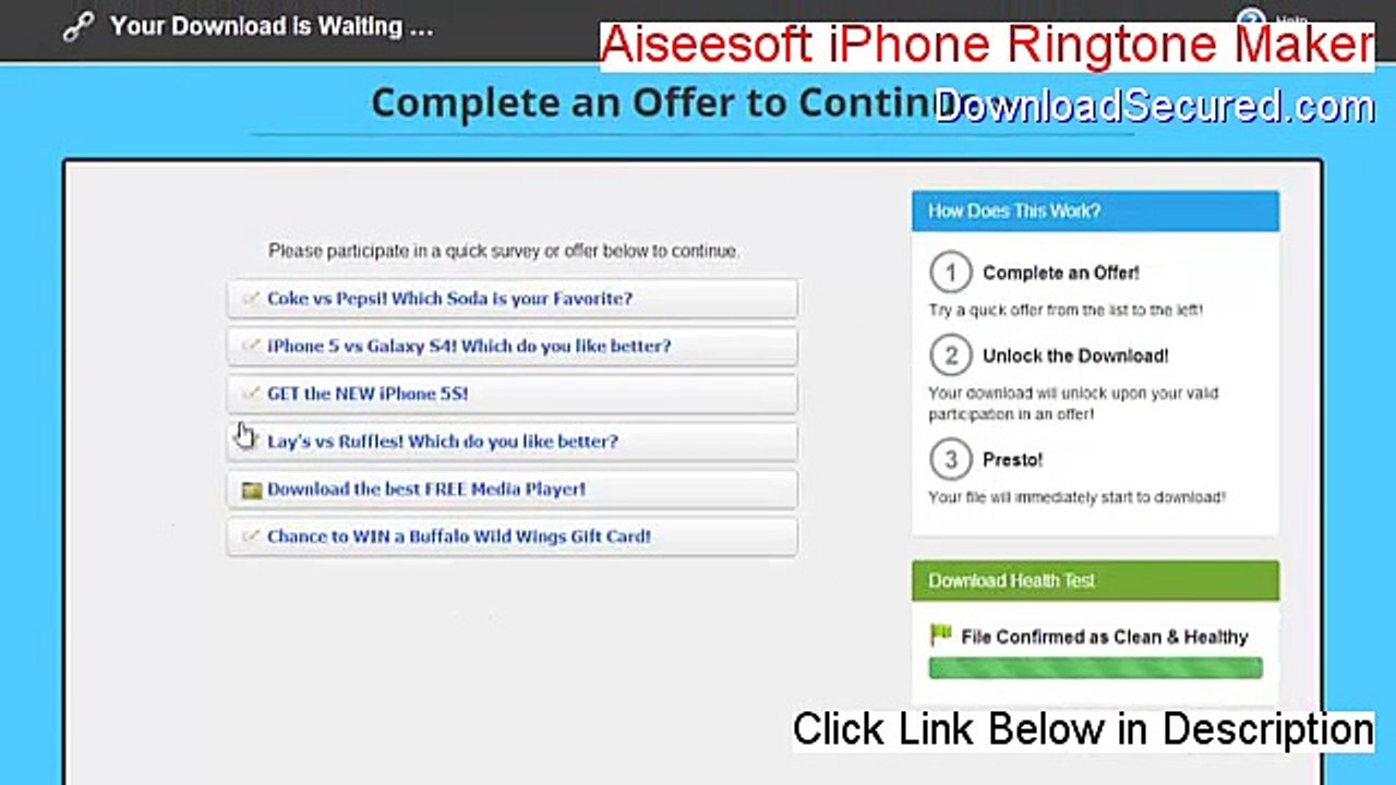 Aiseesoft iPhone Ringtone Maker Key Gen [Risk Free Download 2015]