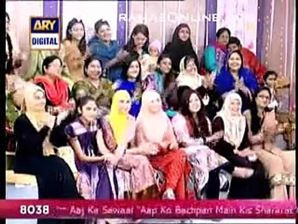 Nida Yasir Telling How She Become CID When She Was A Kid