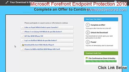 Microsoft Forefront Endpoint Protection 2010 Download Free [Risk Free Download 2015]
