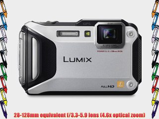 Panasonic Lumix DMC-TS5S 16.1 MP Tough Digital Camera with 9.3x Intelligent Zoom (Silver)