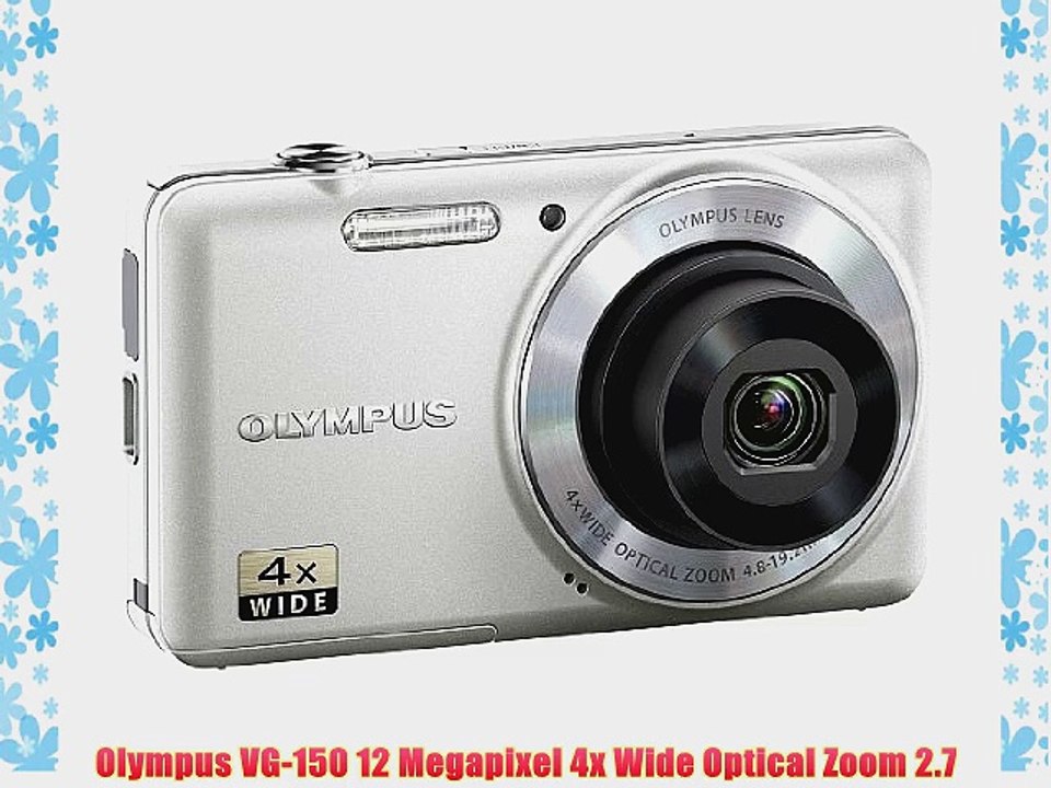 Olympus VG-150 12 Megapixel 4x Wide Optical Zoom 2.7