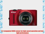 Nikon Coolpix S8100 12.1 MP CMOS Digital Camera with 10x Zoom-Nikkor ED Lens and 3.0-Inch LCD