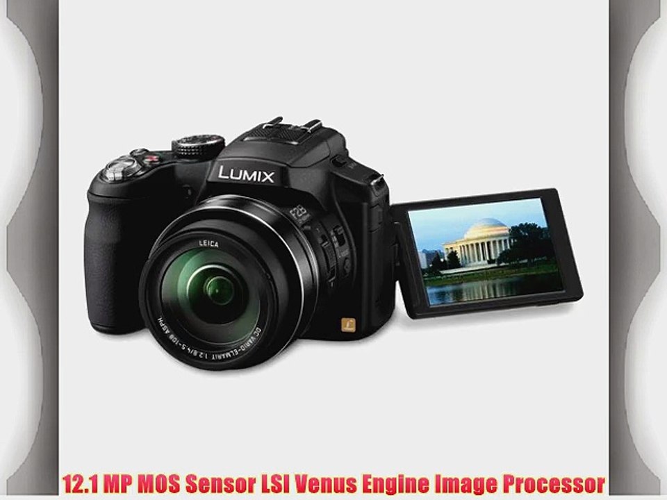 Panasonic Lumix FZ200 Digital Camera w/ Point