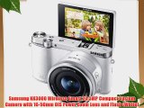 Samsung NX3000 Wireless Smart 20.3MP Compact System Camera with 16-50mm OIS Power Zoom Lens