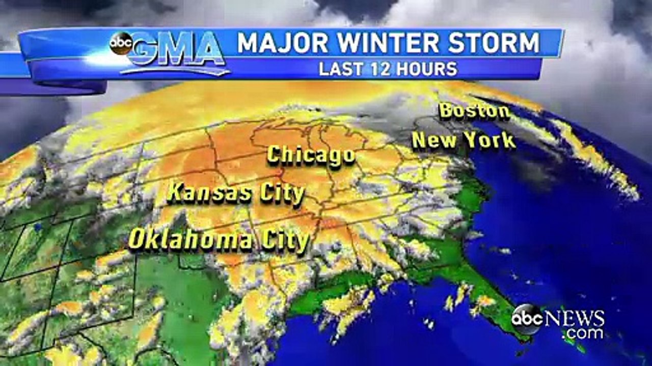 Chicago Hit First By Latest Winter Storm
