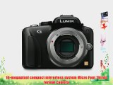 Panasonic LUMIX DMC-G3 16 MP Micro Four-Thirds Interchangeable Lens Camera with 3-Inch Touch