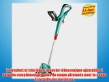 Bosch Coupe-bordures sans fil ART 26 LI coupant 26 cm avec chargeur rapide 1h 23 lames rigides