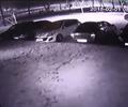 Vincin devrilme anı güvenlik kamerasında