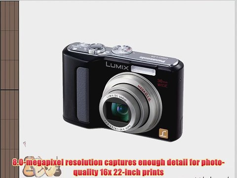 Panasonic Lumix DMC-LZ8K 8MP Digital Camera with 5x Wide Angle MEGA Optical Image Stabilized