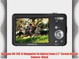 Olympus VG-150 12 Megapixel 4x Optical Zoom 2.7 Screen Digital Camera -Black