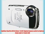 Fujifilm FinePix XP20 Silver 14 MP Digital Camera with 5x Optical Zoom and 2.7-Inch LCD