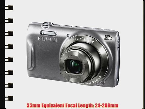 Fujifilm FinePix T550 16MP Digital Camera with 3-Inch LCD (Silver)