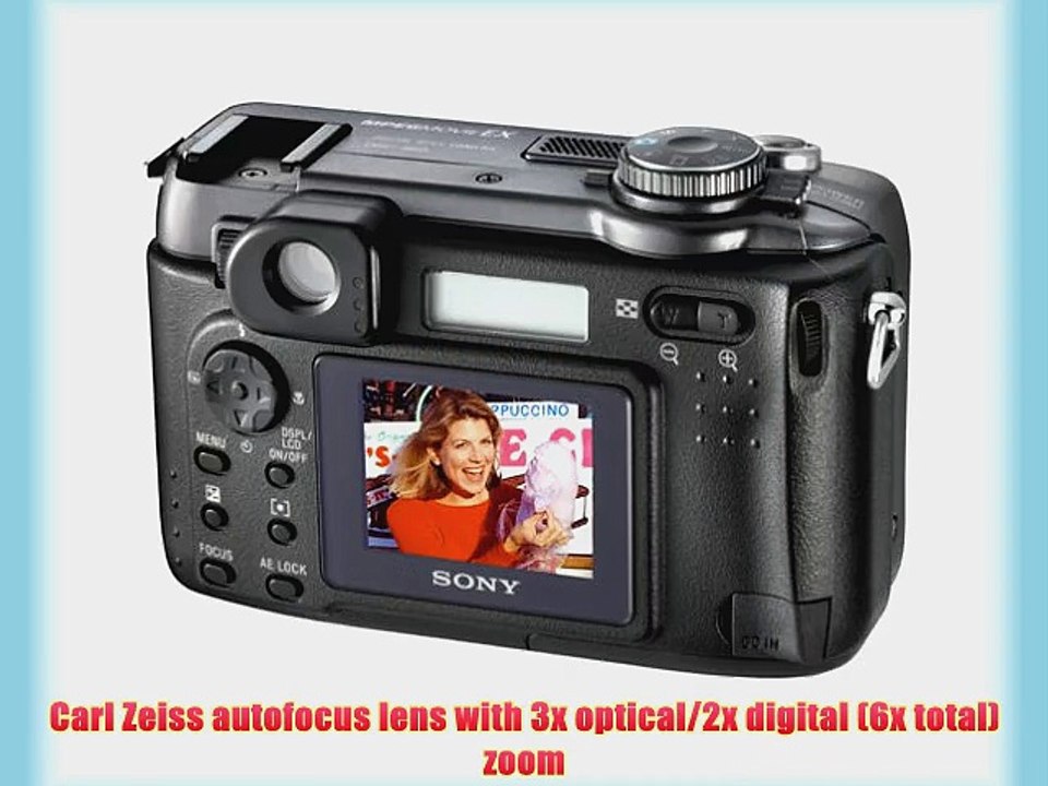 Sony DSCS85 CyberShot 4.1MP Digital Still Camera w/ 3x Optical Zoom