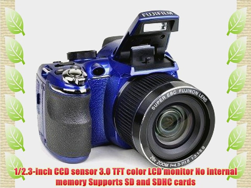 FujiFilm FinePix S2940 14MP 18x Optical/6.7x Digital Zoom HD Camera (Black)