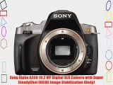 Sony Alpha A330 10.2 MP Digital SLR Camera with Super SteadyShot INSIDE Image Stabilization