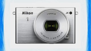 Nikon 1 J4 Digital Camera with 1 NIKKOR 10-30mm f/3.5-5.6 PD Zoom Lens (Silver)