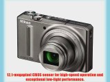 Nikon COOLPIX S9100 12.1 MP CMOS Digital Camera with 18x NIKKOR ED Wide-Angle Optical Zoom