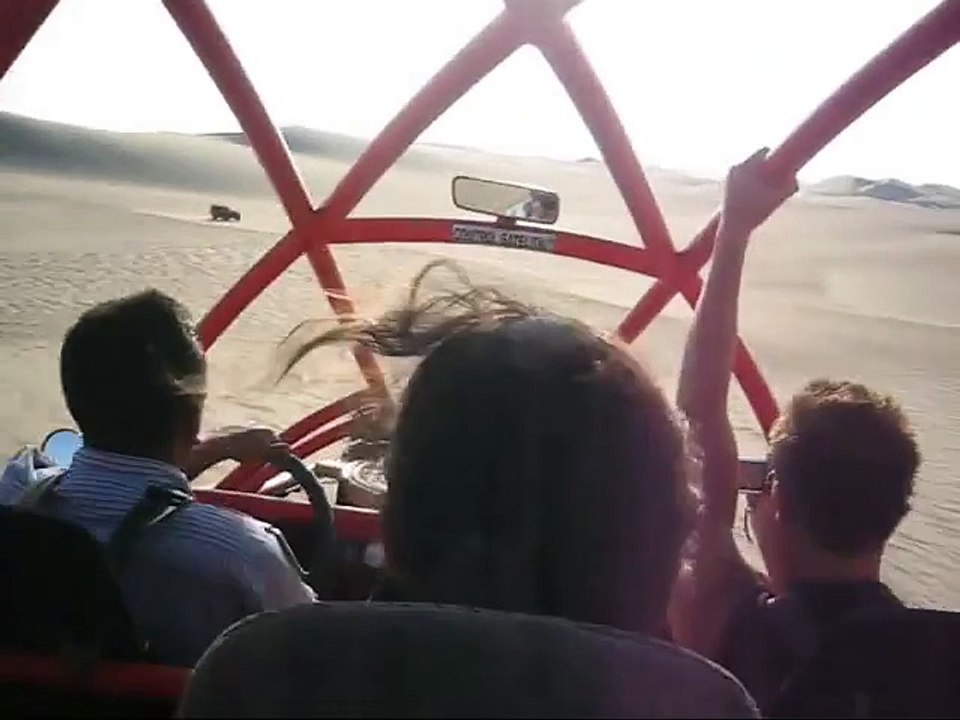 Sandboarding in Huacachina, Peru