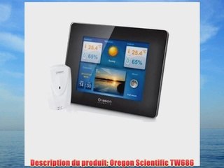 Oregon Scientific TW686 station m?t?o