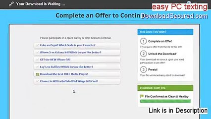 easy PC texting Full Download - Download Now 2015